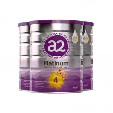 【新西兰直邮包邮】A2 白金奶粉4段 900克x3罐/箱（4岁+适用）【收件人身份证必须上传】【收件人身份证必须上传】【新疆、西藏、内蒙古、青海、宁夏、海南、甘肃，需加收运费】